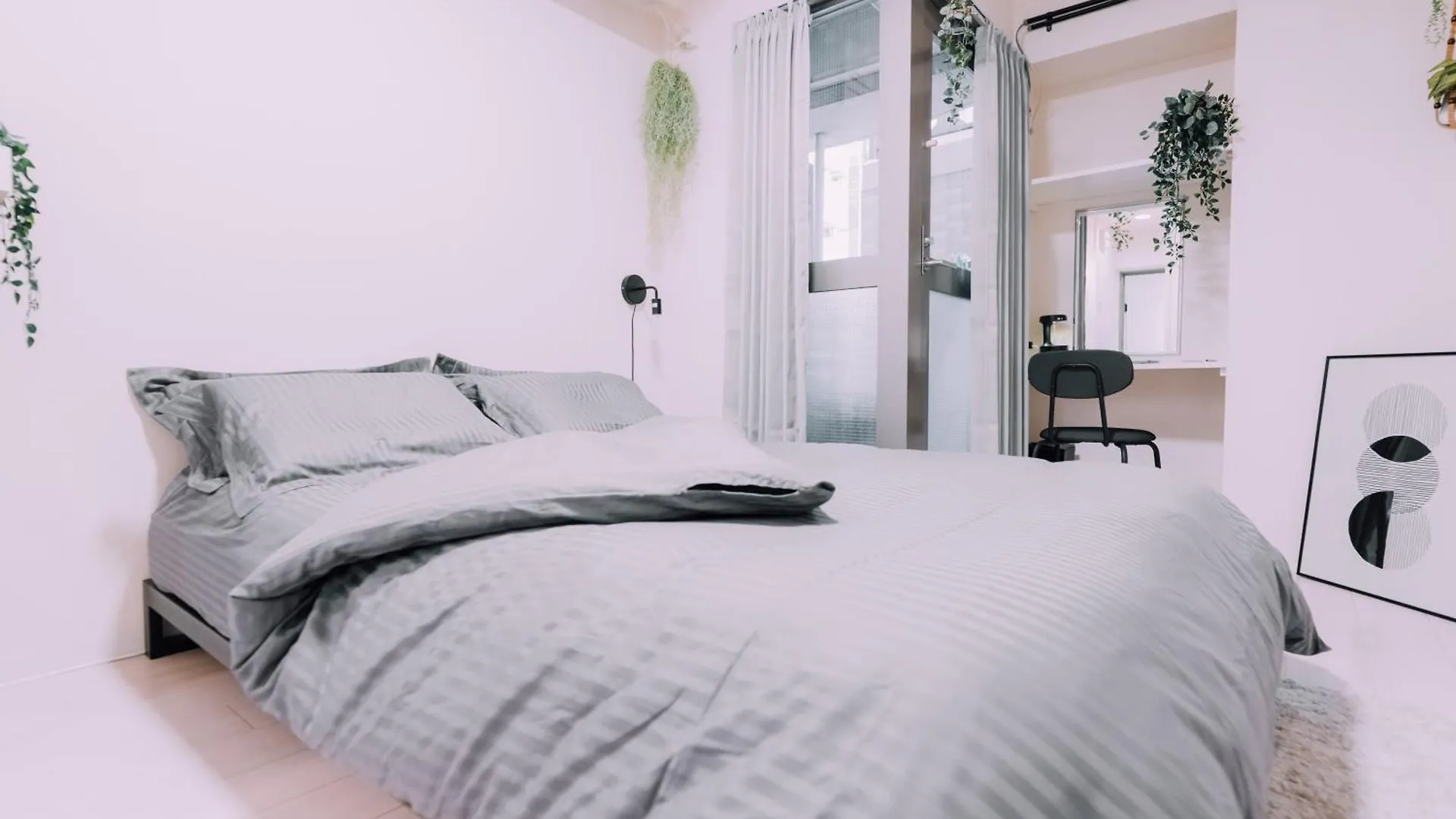 アパート Minimalist Loft Namba Compact Studio With A 24-Hour Gym Ma902 大阪市 日本
